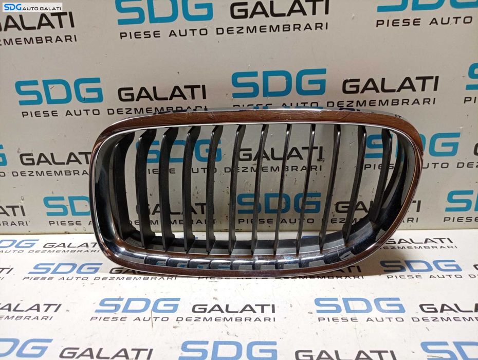 Grila Nara Stanga de pe Bara Spoiler Fata BMW BMW Seria 3 E90 E91 Facelift 2005 - 2011 Cod 7201967 L51.13-7201967 224059-10 [M5806]