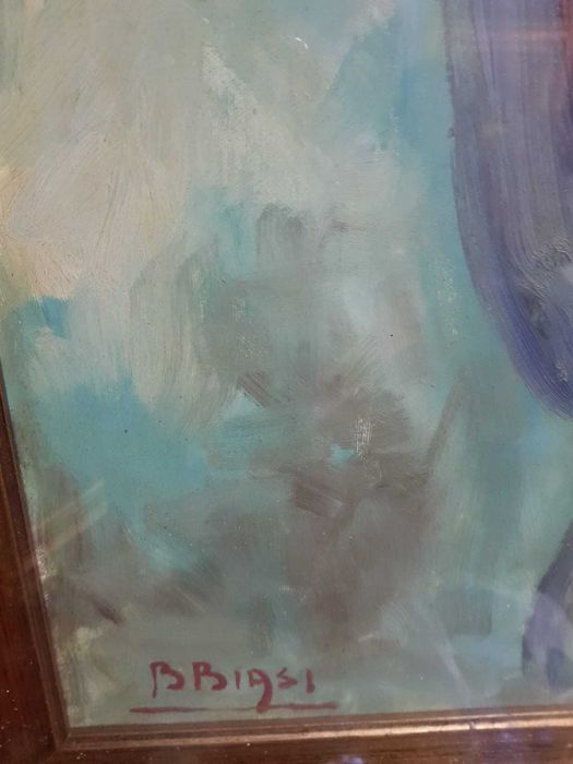 Tablou vechi,pictura in ulei!