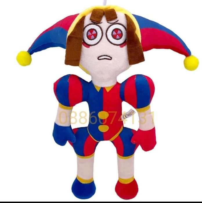 Плюшена играчка The Amazing Digital Circus, Играчка Клоун