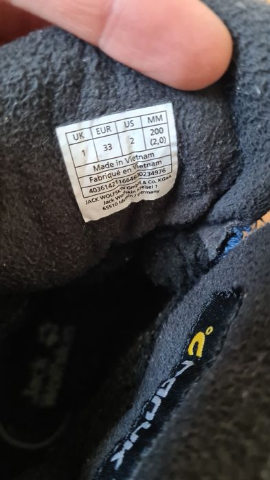 Ghete Jack Wolfskin marime 33