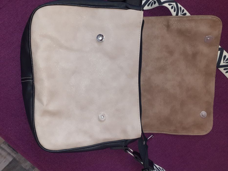 Дамска чанта бежаво