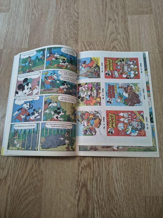 Revista Mickey Mouse nr 7 ...1994.editura egmont.. conține posterul la jumătate