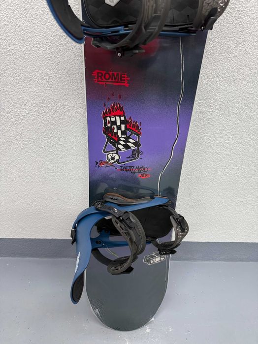 placa noua snowboard rome party mod L155cm