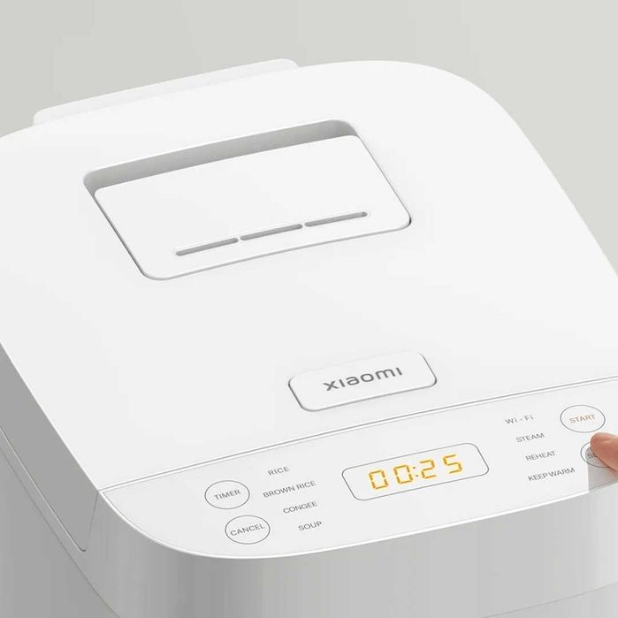 Умная мультиварка-рисоварка Xiaomi Smart Rice Cooker Global, 3 л белый