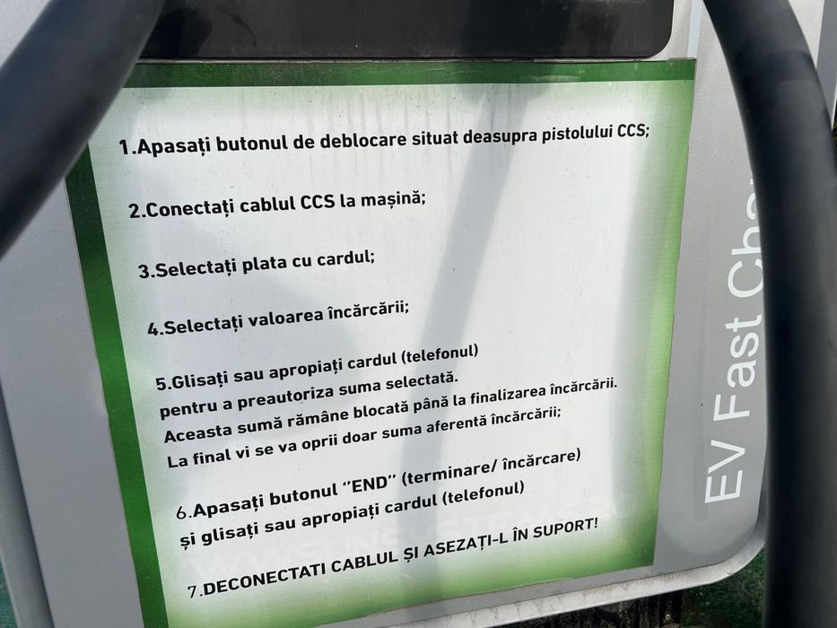 Statie de incarcare EV DC - 120 kw, cu 2 pistoale