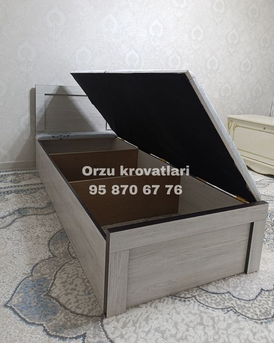 Krovat arzon kravat sandiqli
