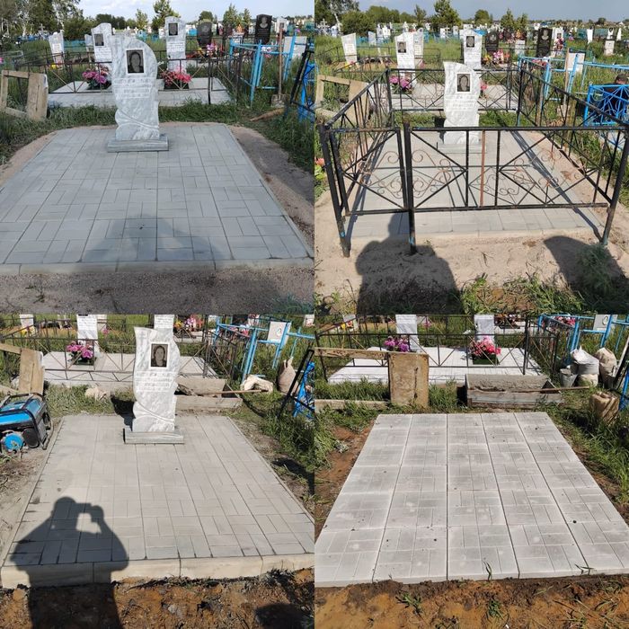 Укладка брусчатки