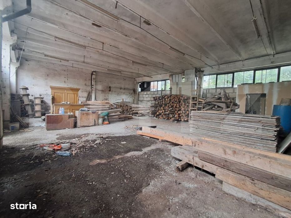 Spatiu comercial 202 mp, inaltime 6 m, multiple posibilitati de utiliz