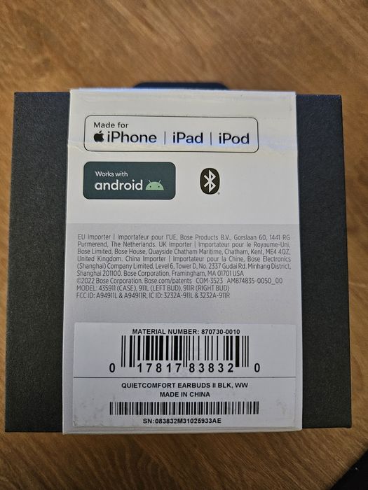 Căști BOSE Quiet comfort Earbuds II