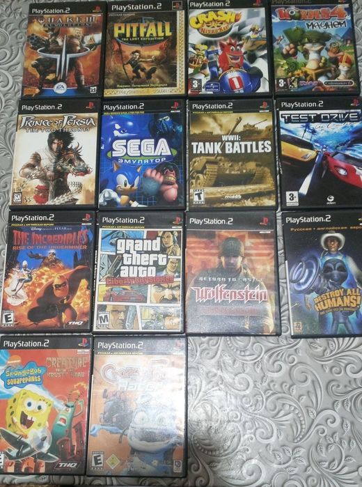 Игры для Sony PlayStation 2