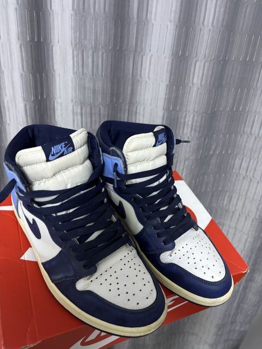 Adidasi jordan 1 obsidian