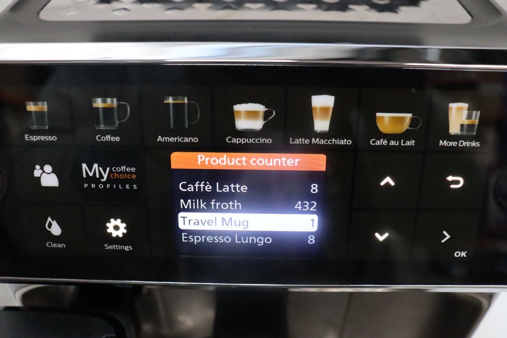 Кафеавтомат Philips Series 5400 LatteGo EP5441, Кафемашина 1.8L, 15Bar