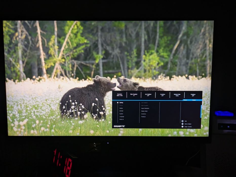 Monitor LED GIGABYTE Gaming GS27QXA 27 inch QHD IPS 1 ms 240 Hz HDR