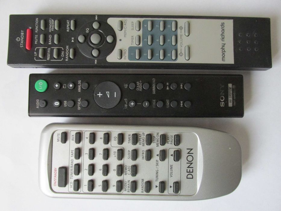 Telecomenzi Panasonic, Aiwa, Jvc, Akai, Radionette, Pioneer, Luxman, Sharp, Denon