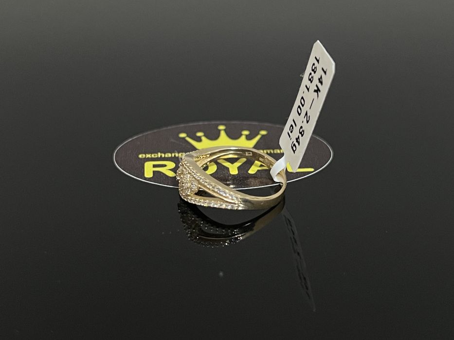 Bijuteria Royal CB : Inel dama aur nou 14k 2,34gr