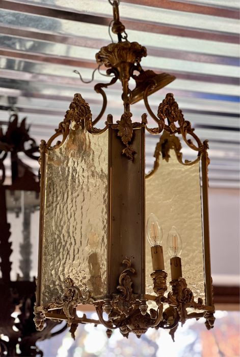 Lampă Bronz *** vintage / antic / vechi / retro ***