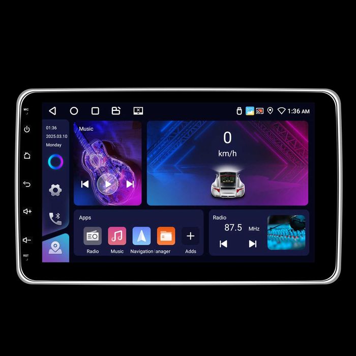 Navigatie 10 inch 1 DIN (4GB RAM)