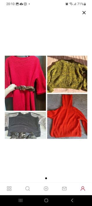 Свитер,кофты за всё цена 4500