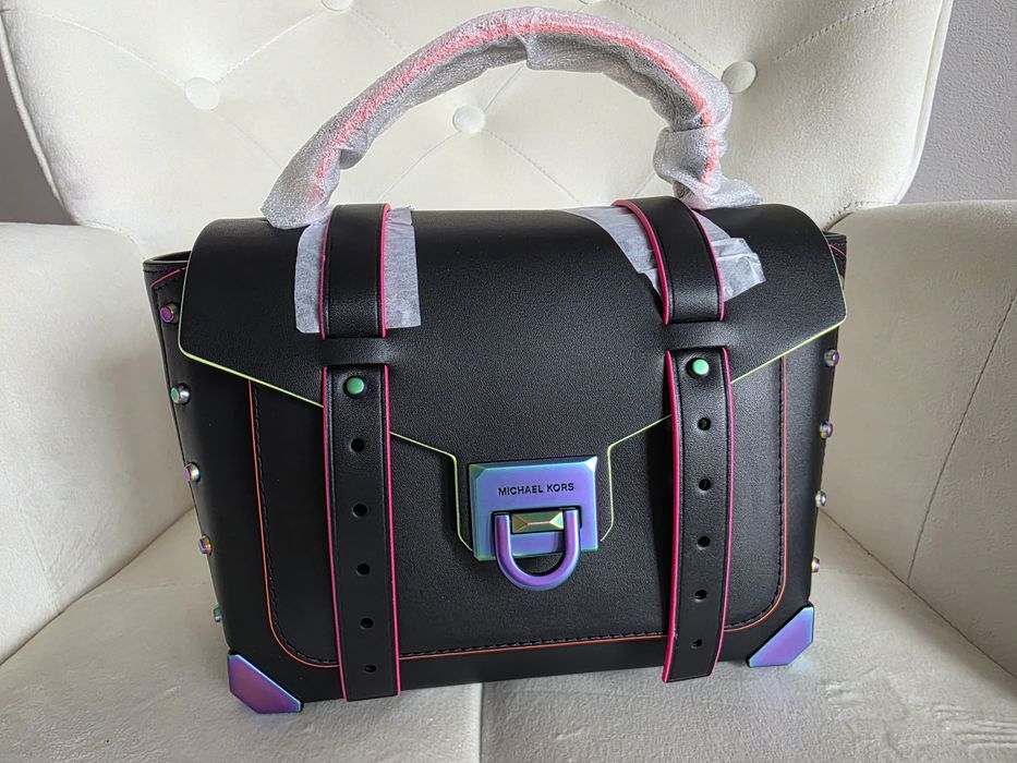 Geanta Michael Kors Manhattan Rainbow