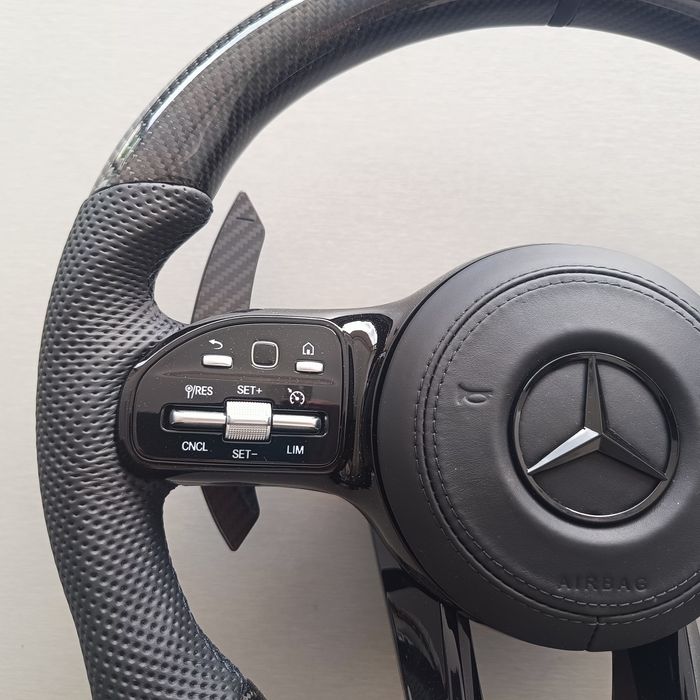 Карбонови Amg волан за Mercedes КАРБОН G/ E / C / S - CLS, GLE, CLS др.