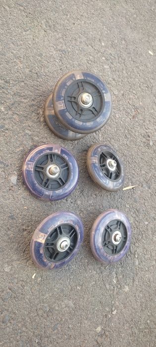 Колеса каучуковые