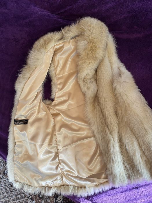 Дамски елек естествен косъм