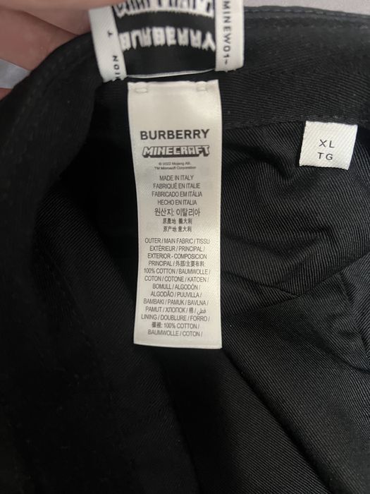 Minecraft x Burberry Hat