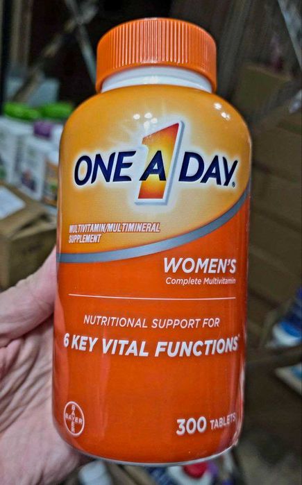 ДОСТАВКИ НЕТ Bayer One A Day мультивитамины мужские и женские Made USA