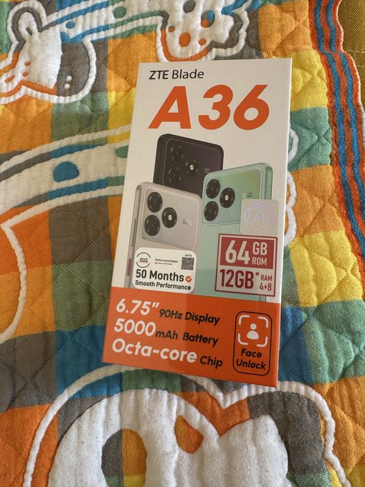 Продам смартфон ZTE Blade A36