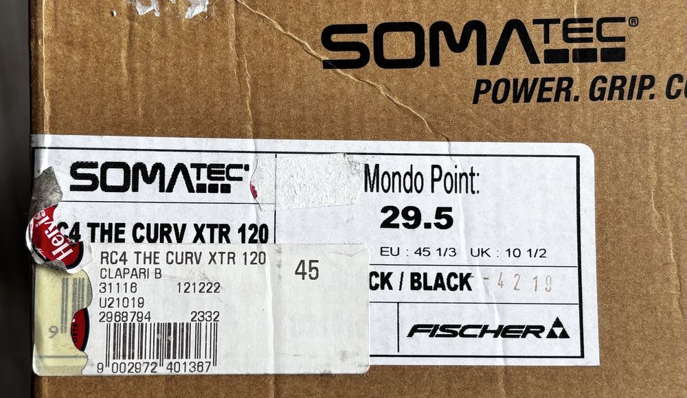 Clapari noi Fischer RC4 The Curv XTR 120 45/29,5