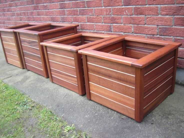 Деревянные ящики для цветов, кашпо для цветов, подставки под цветы