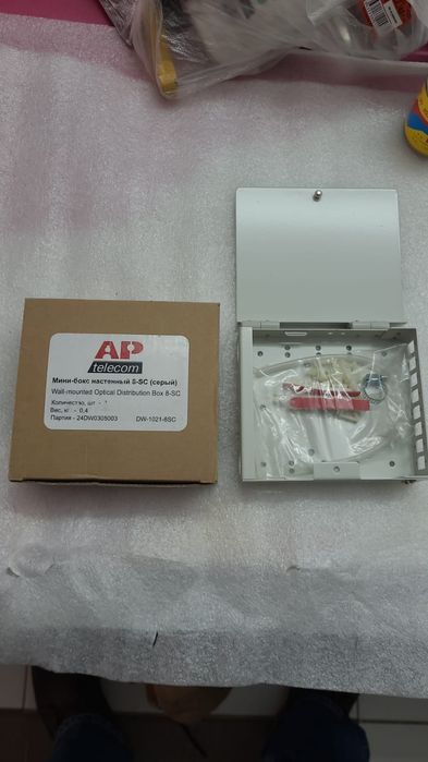 Оптический мини бокс ОК-ОРБ-8-4SC (пустой)