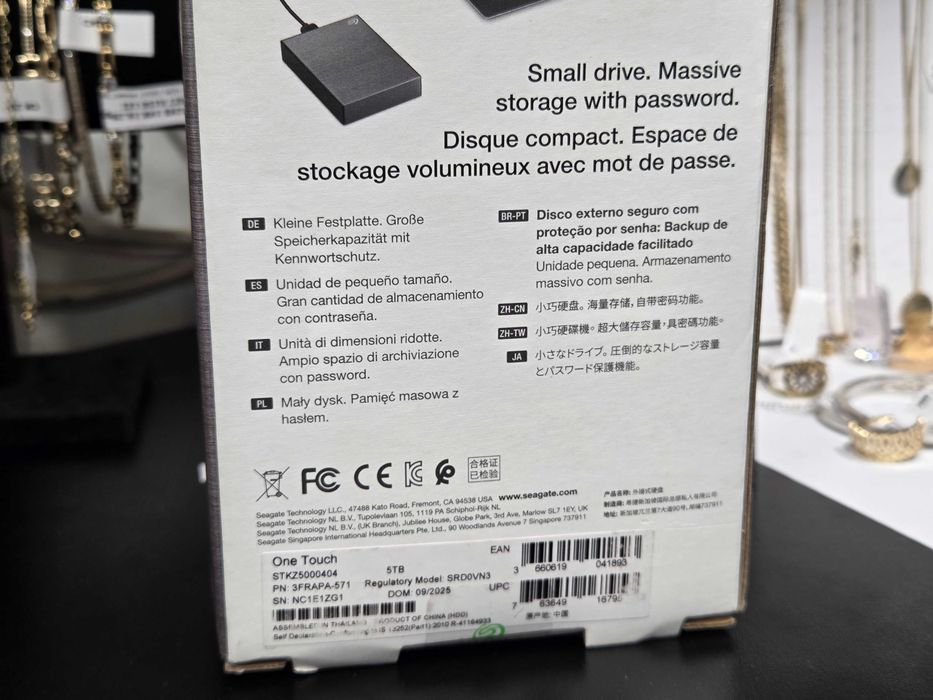 Hope Amanet P10/HDD Extern Seagate One Touch 5TB 3.0 - NOU -