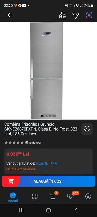 Frigider Grundig