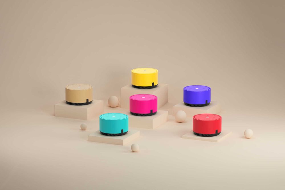 Умная колонка Яндекс Станция Лайт с Алисой, 5Вт (фиолетовый)