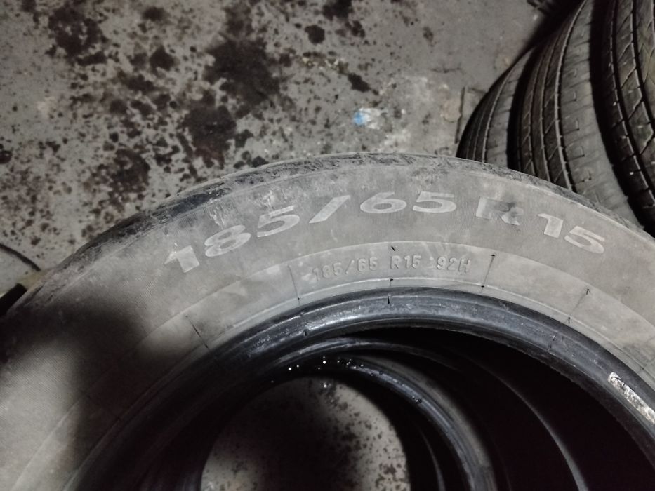 Продам летние б/у шины 185/65/15