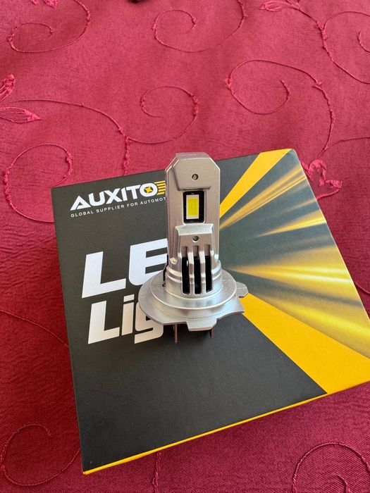 Диодни-LED крушки H7  с вграден вентилатор AUXITO