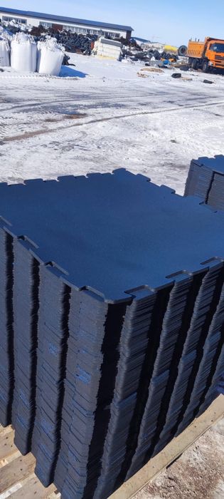 Резиновые плитки 5900 м2