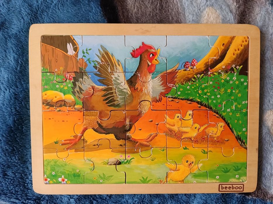 Деревянные пазлы для детей от 3+.