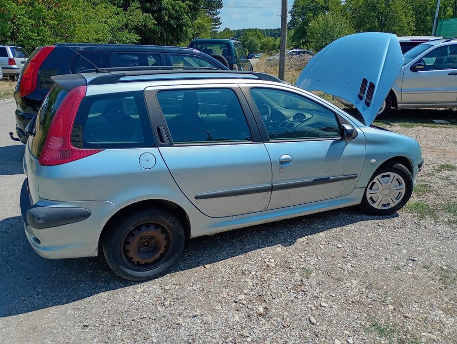 Пежо 206 SW 2.0 XDI 90 кс на части !!!