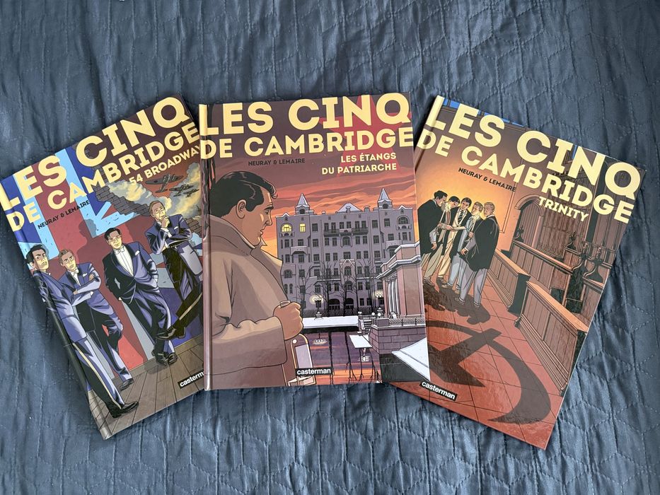 Комикс на френски “Les cinq de Cambridge”, т.1-3 (пълен цикъл)