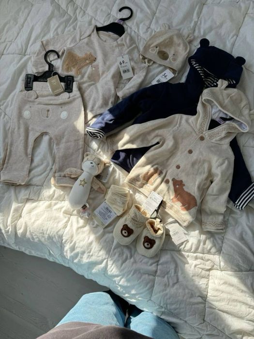 Pachet haine copii 1 2 ani 10 bucati 50 lei