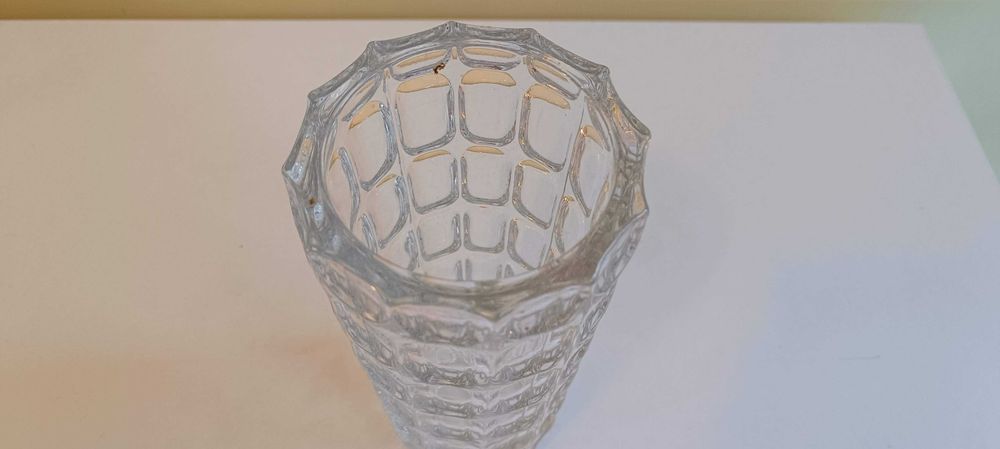 Кристална стъклена ваза