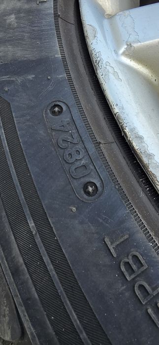 Джанти 5 112 17 ки, MERCEDES 225 45 17 гуми дот 24г. оригинални  алуми