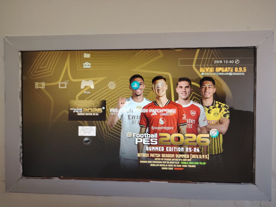 (PS3) Pes 2026 Bit Box Patch 25/26 Yangi Sastov