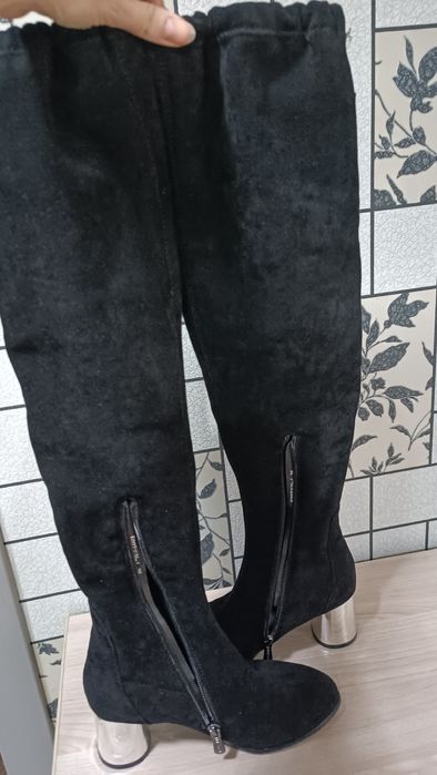 Сапоги осенние ботфорты