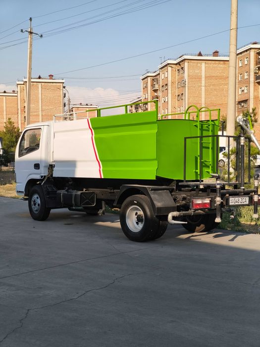 Vodovoz suv mashina 5 tonna yangi - yo'l yuvish, водовоз, sug'orish