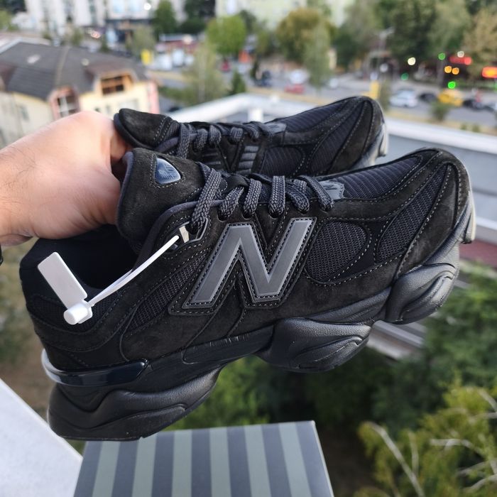 New Balance 9060 “Triple Black Suede” 43/45