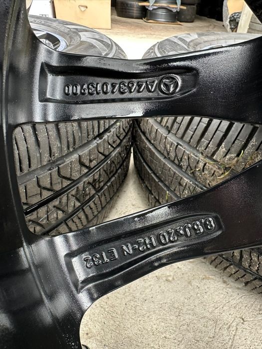 Jante Mercedes G class W463 originale pe 20 anvelope all season