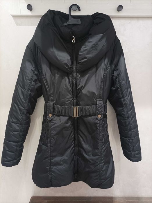 Зимно яке с коланче, размер XL (със забележка)